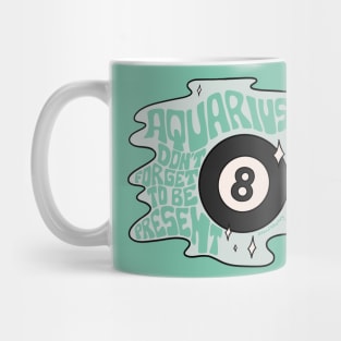 Aquarius Magic 8 Ball Mug